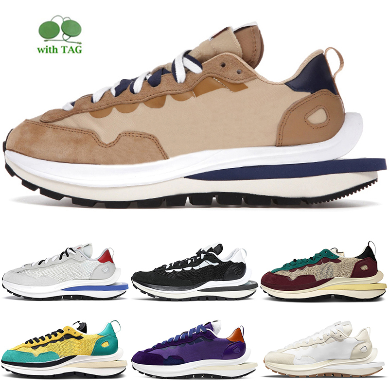 

2021 Fashion LDV running shoes mens womens Vaporwaffle Sacais zapatos Coast Ldwaffle Shadow white Nylon flexible men outdoor sports sneakers size 36-45, Dark iris