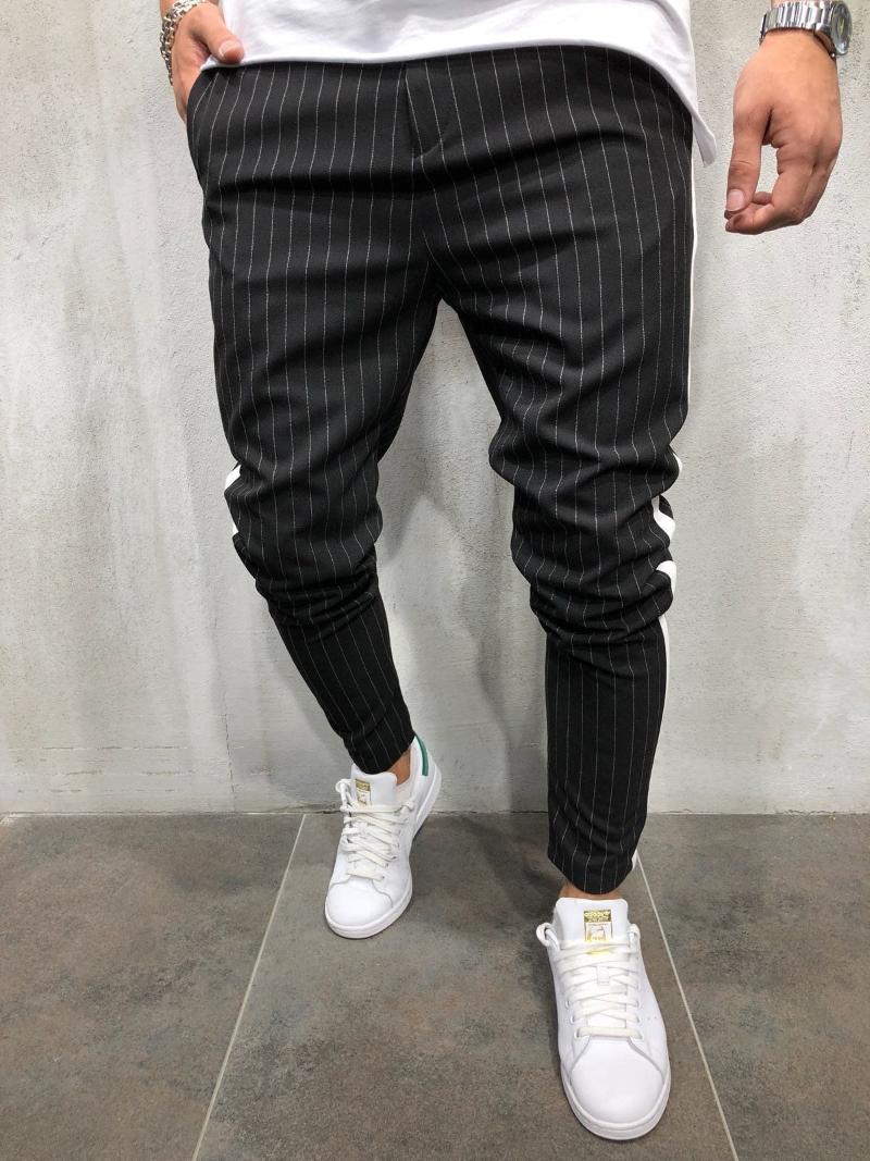 

Men's Pants Casual Trousers Men MCK9918, Black