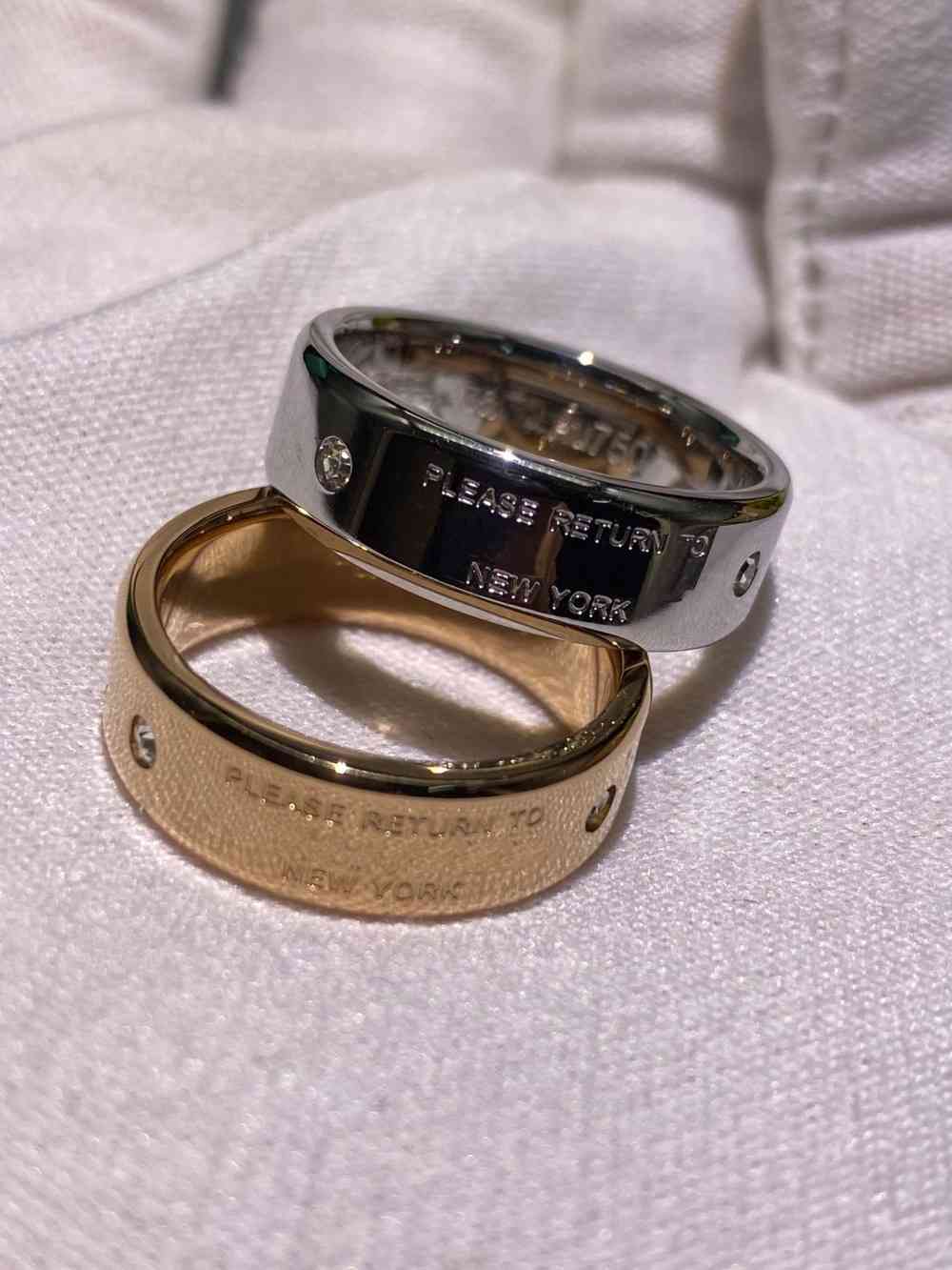 

2020 Classic Couple's engagment ring Sterling Silver Ring For Men Women 6mm Width Promise Wedding tif love Jewelry Gifts