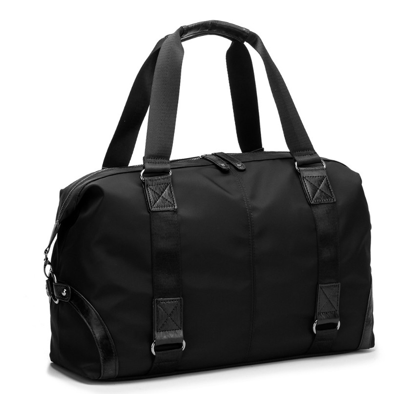 

Women Men Travel Bag Sports Fitness Big Duffle Handbag Weekend Blosa Waterproof Sac De Sport bags, Black