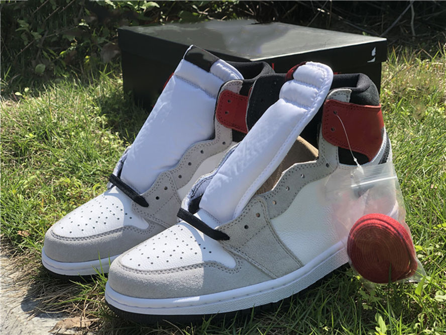 

Jumpman 1 High OG Particle Grey Mens Basketball Shoes Top Quality Outdoor Trainers Sneakers Sports Full Size 40--46 With Box, #2