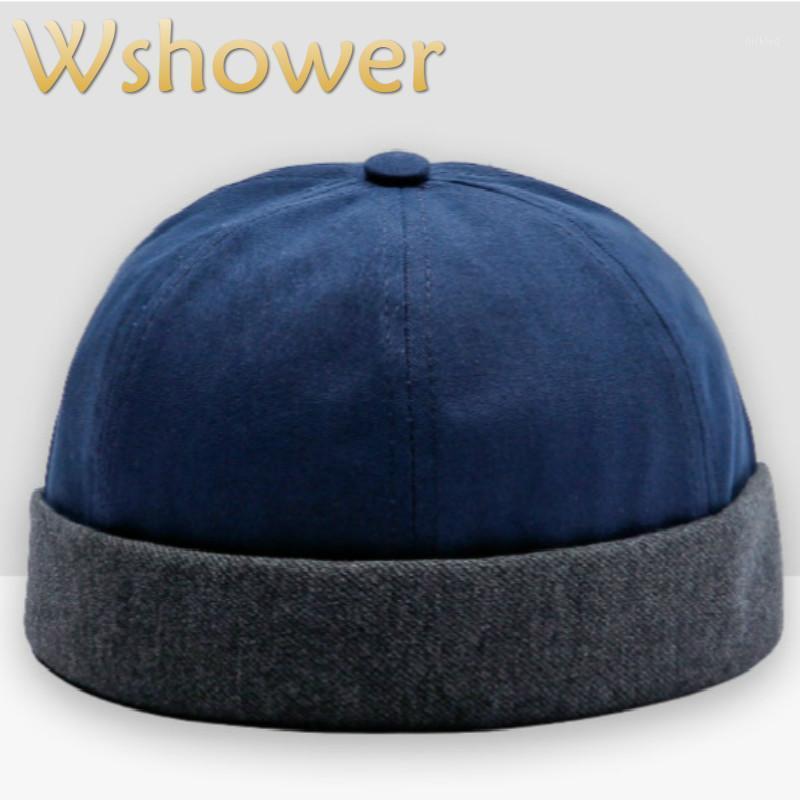 

Berets Cotton 6 Panel Landlord Hat For Men Funny Watermelon Cap Adjustable Patchwork Male Skullies Beanie Spring Autumn Gorras, Black