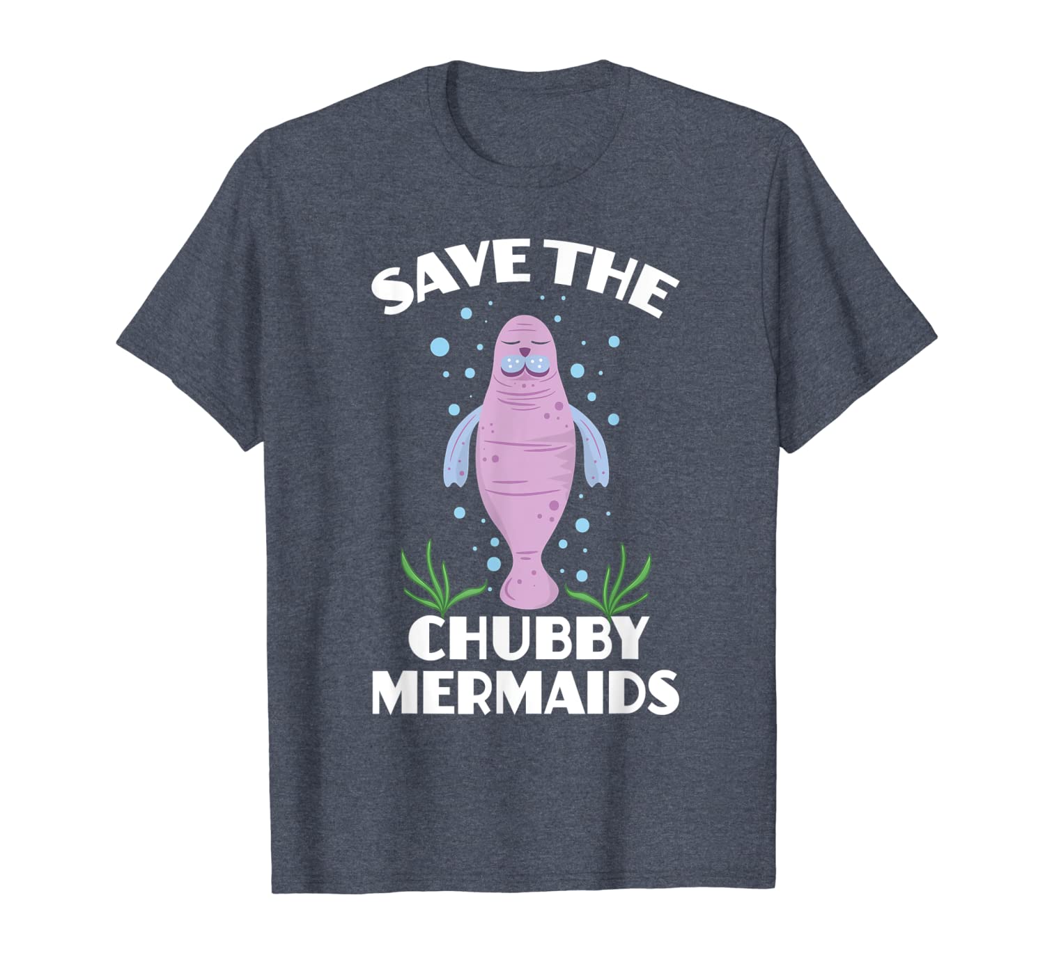 

manatee t-shirt save the chubby mermaids tshirt, White;black