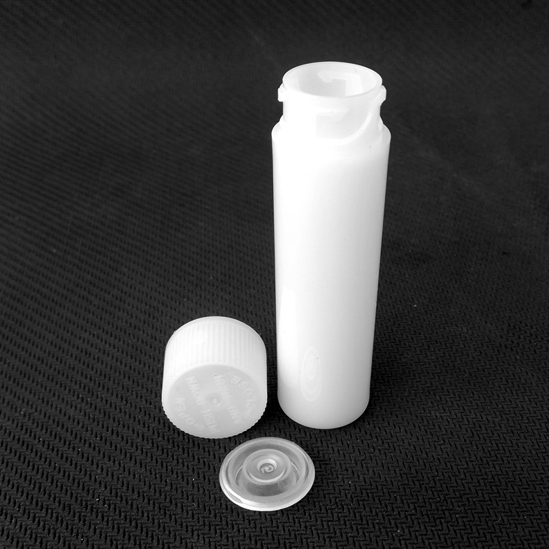 

Plastic Tube for RAW Garden Carts Thick Oil Vape No Bag Cartridges Packaging Cartridge White PP Tubes Container 70MM DHL Free