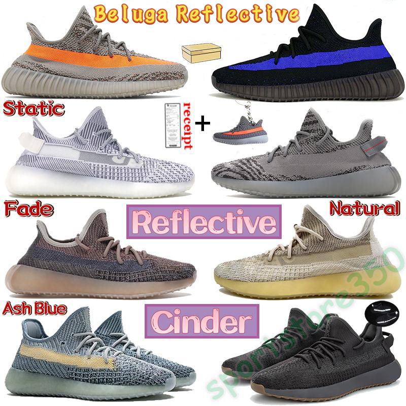 

With box beluga reflective men women running shoes dazzling blue cream white cinder tail light static zebra zyon ash stone blue israfil trainers, Bubble wrap packaging