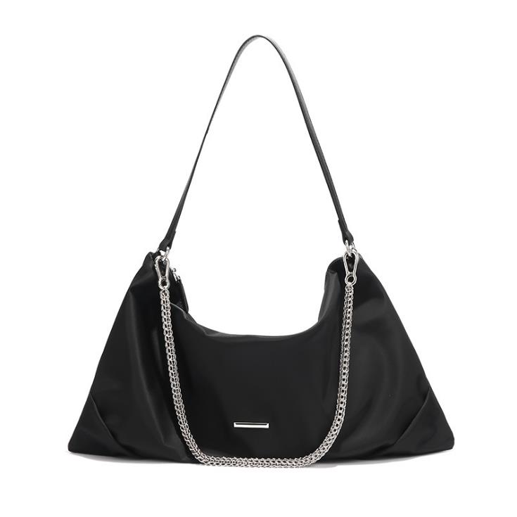 

Cross Body 2022 Lightweight And Large Capacity Waterproof Oxford Buttote Bags All- Nylon Cloth Shoulder Messenger Women's Bag, Black