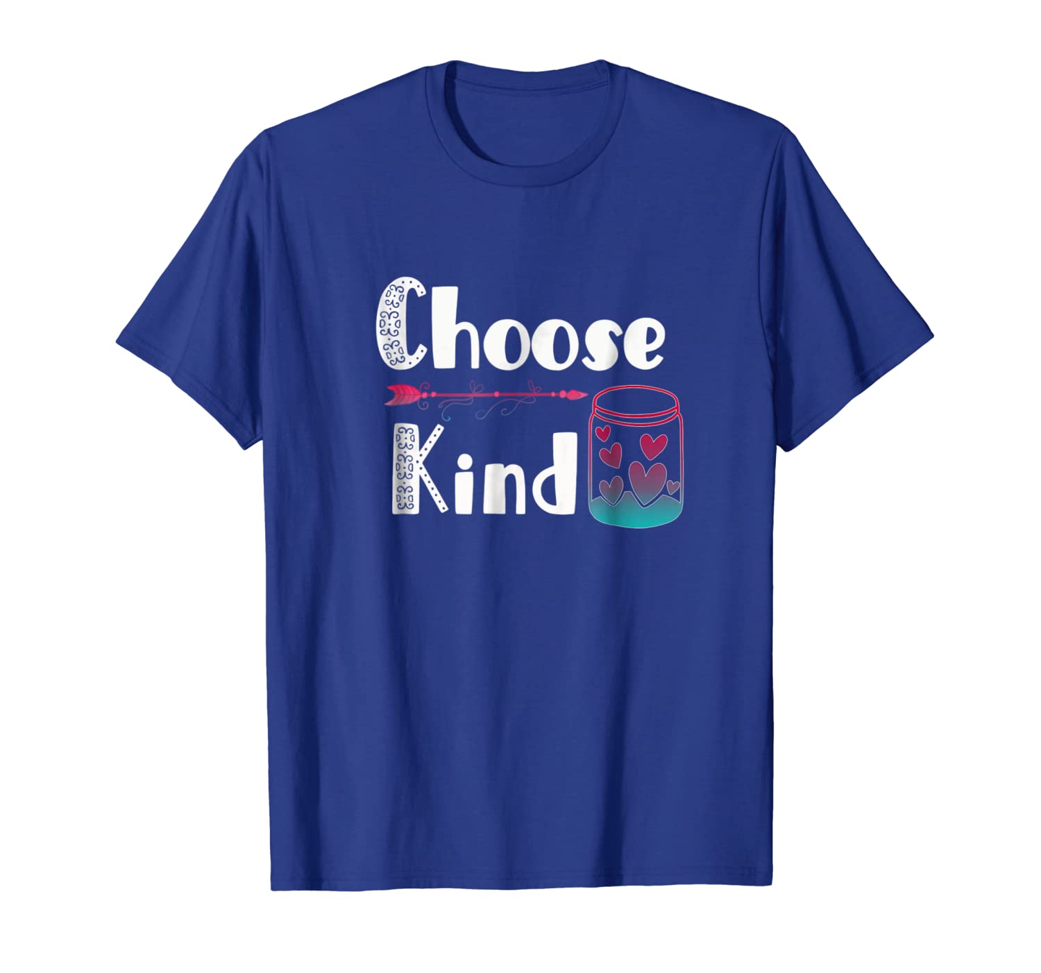 

choose kind anti-bullying challenge t shirt pink hearts, White;black