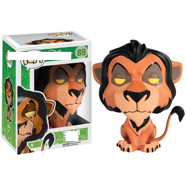 

funko POP Figures Simba Lion King Scar Doll Hand-made Decoration Spot 89, Customize