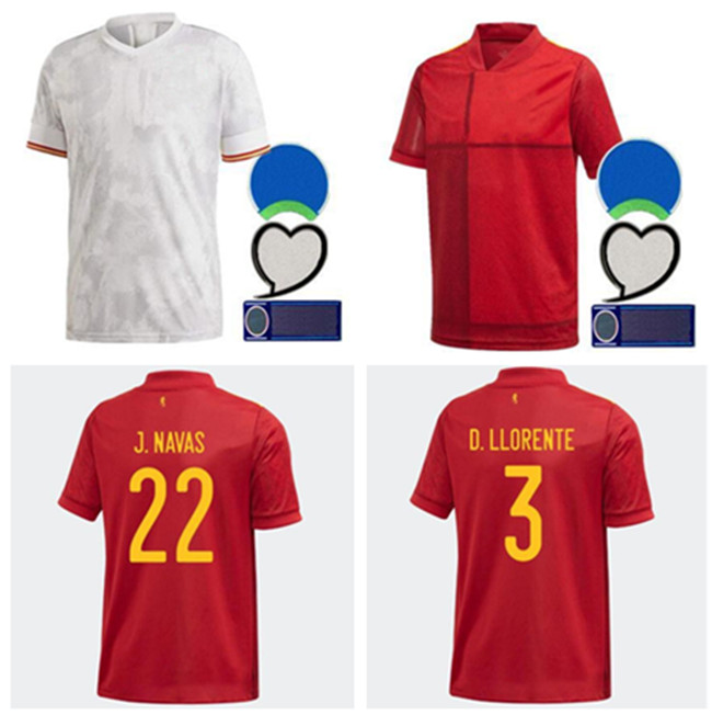 

High-quality20-21 espaÃ±a RODRIGO PACO ALCACER Spain soccer jersey 20 21MORATA RAMOS SARABIA football socc er shirt camisetas de futbol, Black;yellow