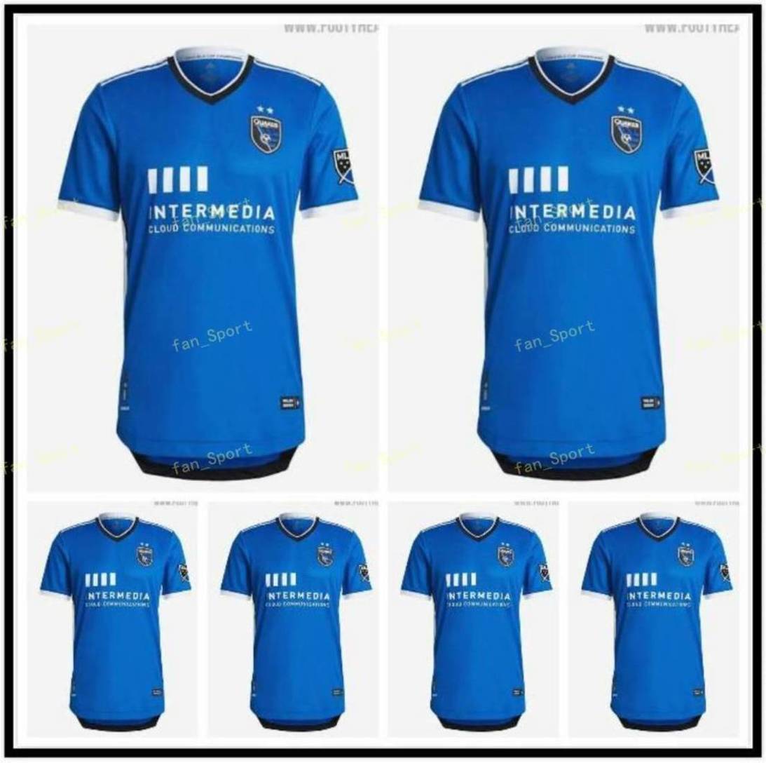 

2021 2022 San Jose Earthquakes Soccer Jersey 21 22 MLS #10 ESPINOZA WONDOLOWSKI GABRIEL B Uniform Mens #6 ALANIS YUEILL Football Shirts, Black;yellow