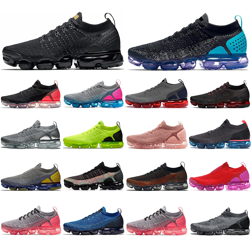 

2021 MOC 2.0 running shoes for women and men Black Multicolor volt Dark Grey Athletic breathable mens trainers Sports sneakers 36-45, #4 volt 36-45