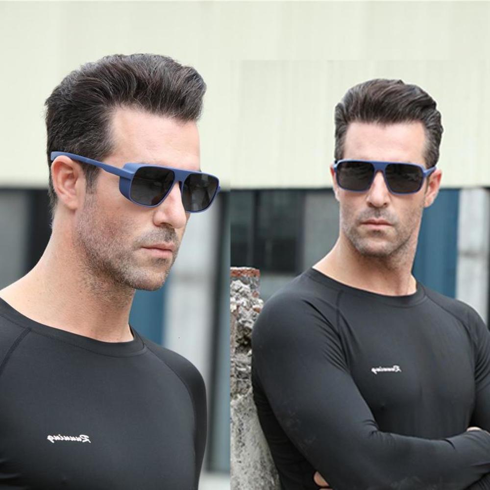 

sunglasses Sunglasses futuristic sunglasses women men polarized rectangle driving glasses polaroid steampunk goggle feminino uv400, Black