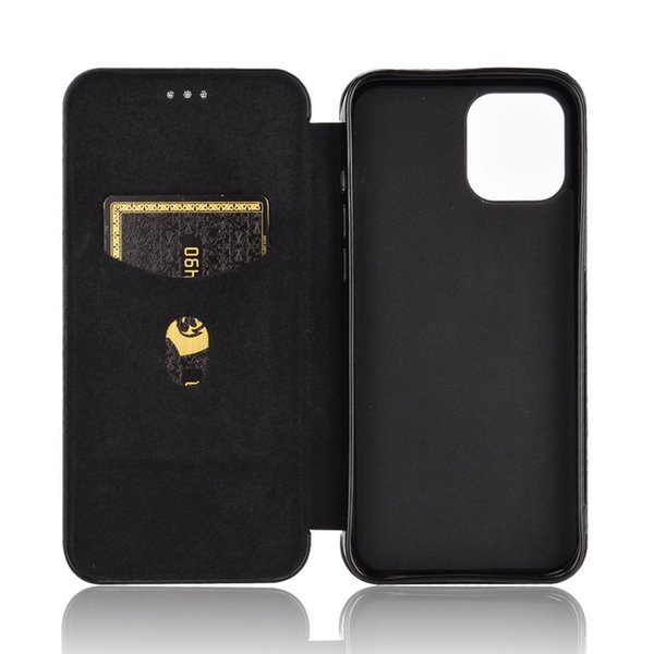 

Cell Phone Cases Carbon fiber magnetic flap leather case, Pink