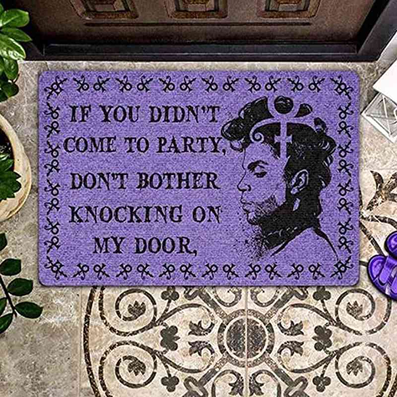 

If you go to the party, don't disturb me, Purple