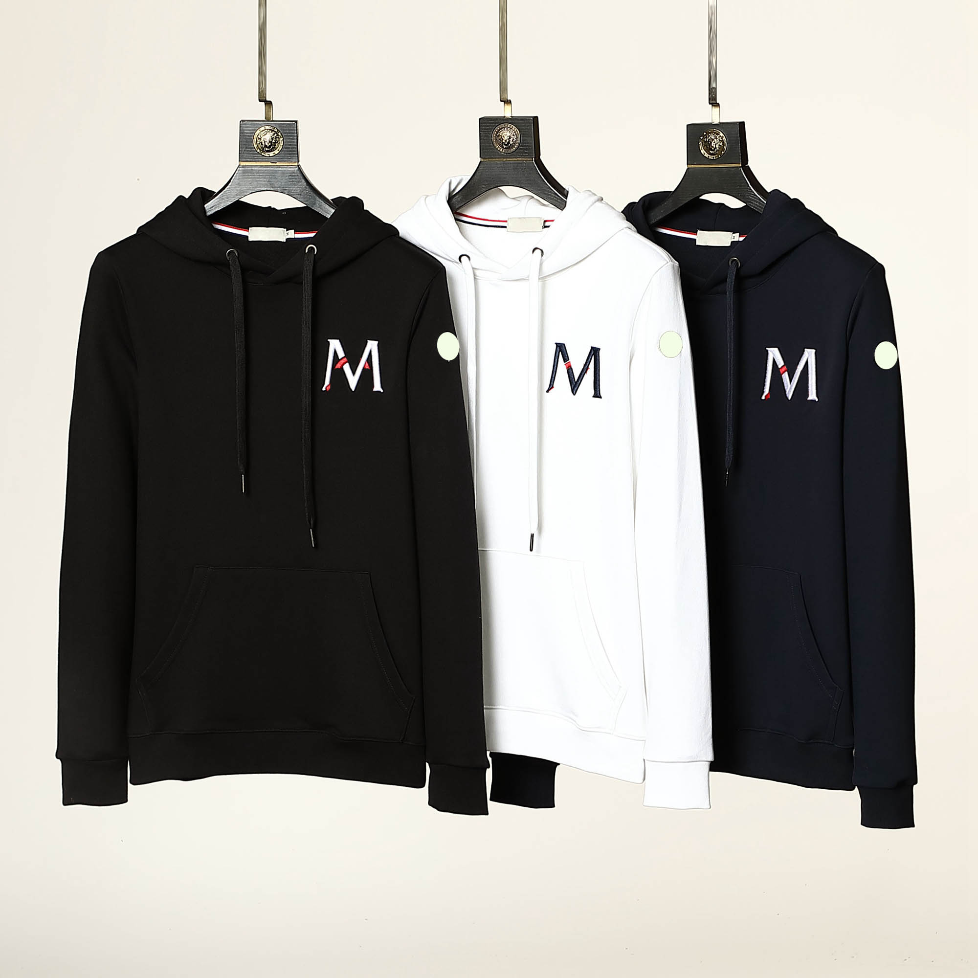 

Designer Monclairs Mens Hoodies French Brand women Sweatshirts Luxury Embroidered men s hooded Sweater, Contact details(not shipped separately)