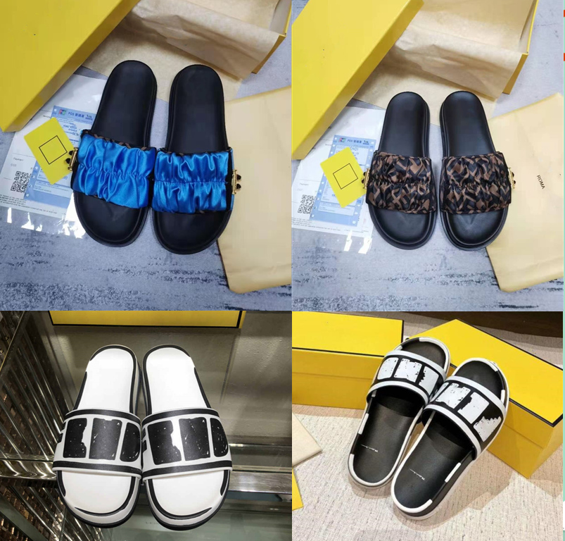 

2021 fashion designer casual slippers for men and women summer beach slide women's sandals men's slippers with box wholesale
