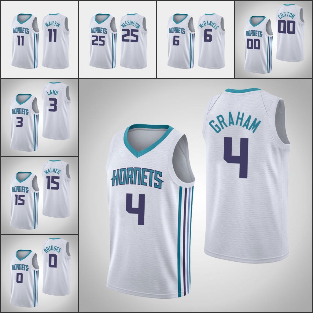 

Charlotte''Hornets''Men Jersey Jeremy Lamb P.J. Washington Jalen McDaniels