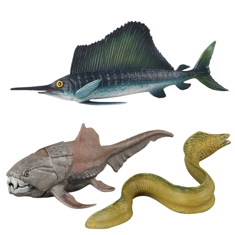 

Cognition of children's toys for simulating marine life: Eel, Deng's fish, swordfish, solid sea animal
