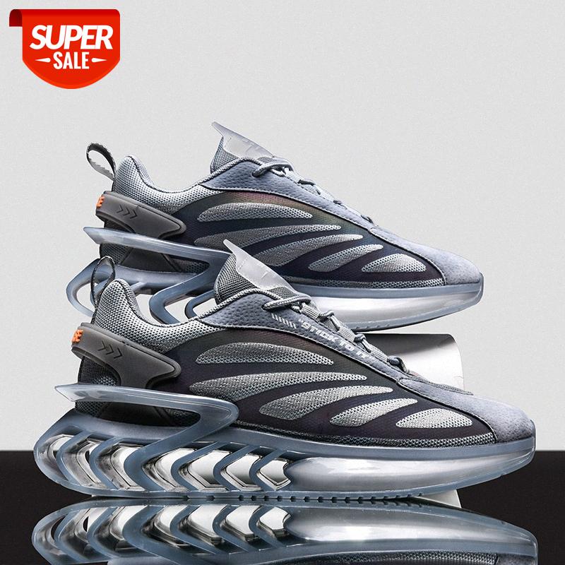 

summer large size men's shoes popcorn breathable mesh sports running fashion trend casual old #u52s