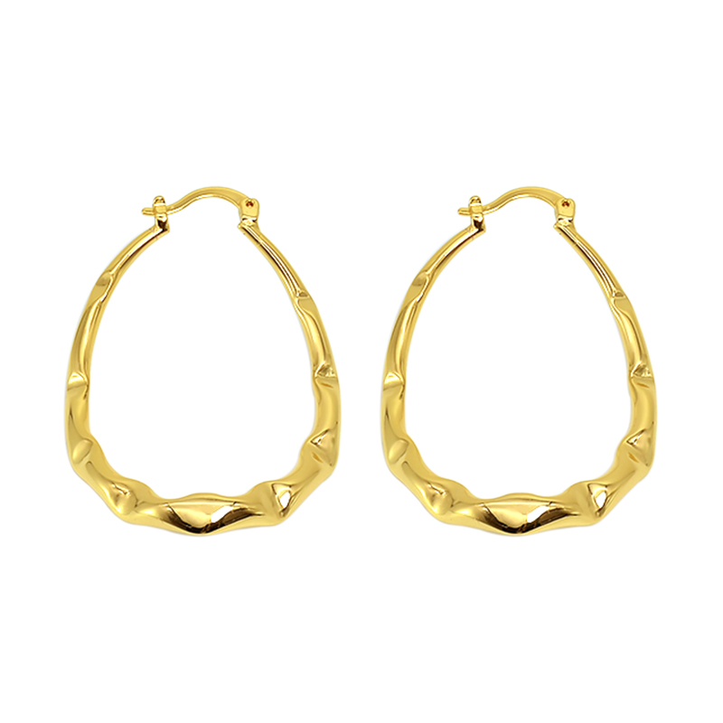 

Stud Earrings For Women Stylish Metal Ear Cuffs Leaf Exaggerated Earrings Gold Plated Jewelry Fashion Simple Accessory Indian Jewellery Female Charm Earring