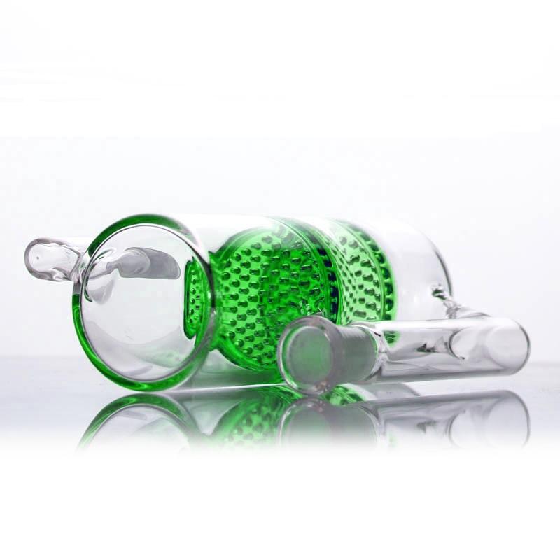 

Smoking Thick Glass ash catcher high quality 14&18mm many colors double honeycomb perculator Ashcatcher