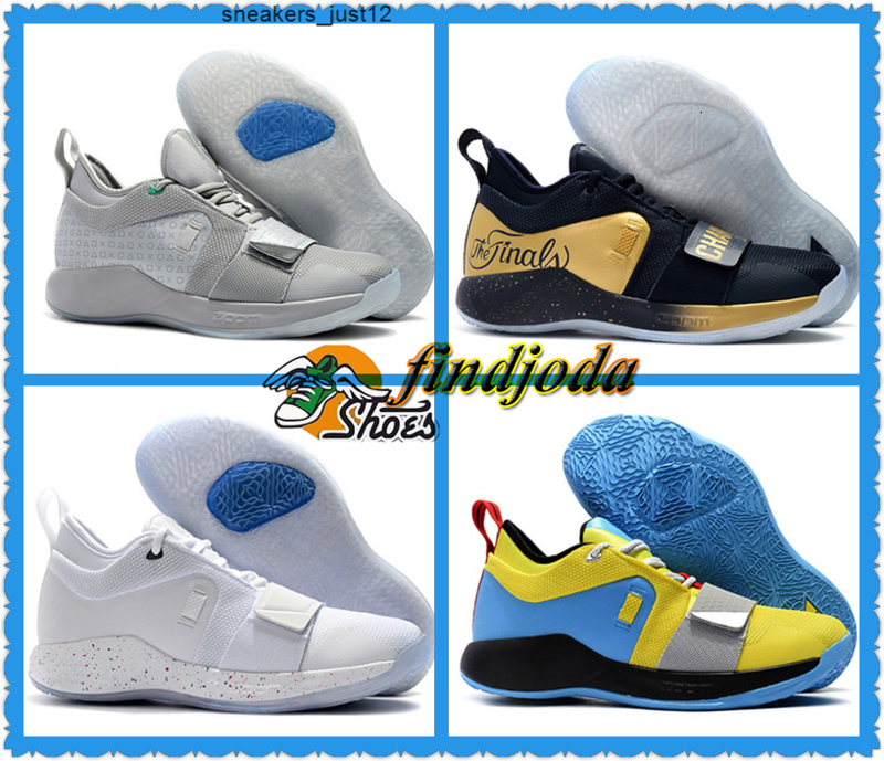 

PlayStation x PG Wolf Grey Optic Yellow White Paul George 2.5 Champion Men Running Shoes for Good quality Sports Sneakers