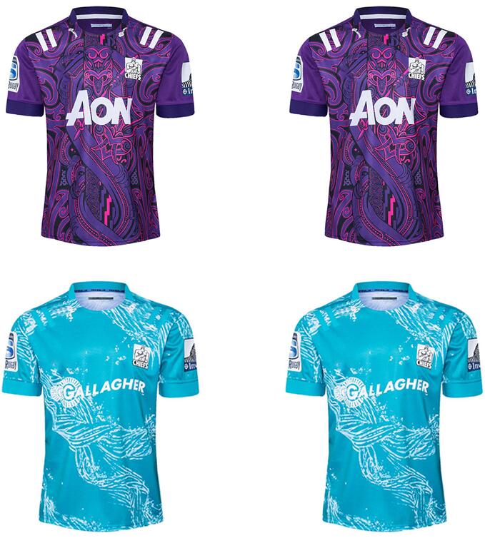 

2021 Chief Super Jerseys home away League shirt 20 21 Jersey Zealand Performance Tee Singlet Rugby shirts Mens S-5XL, Black;gray