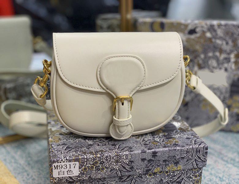 

Women's leather bag 7a high end top quality small size one Shoulder Messenger Bags classic fashion leisure business entertainment with long strap