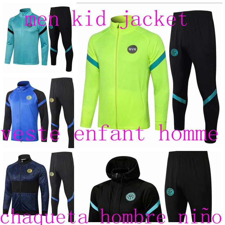 

21 22 ERIKSEN Inter LAUTARO HAKIMI tracksuit sweatershirt 2021 LUKAKU Soccer training suit BARELLA hoodie survetement Football Jogging chandal futbol