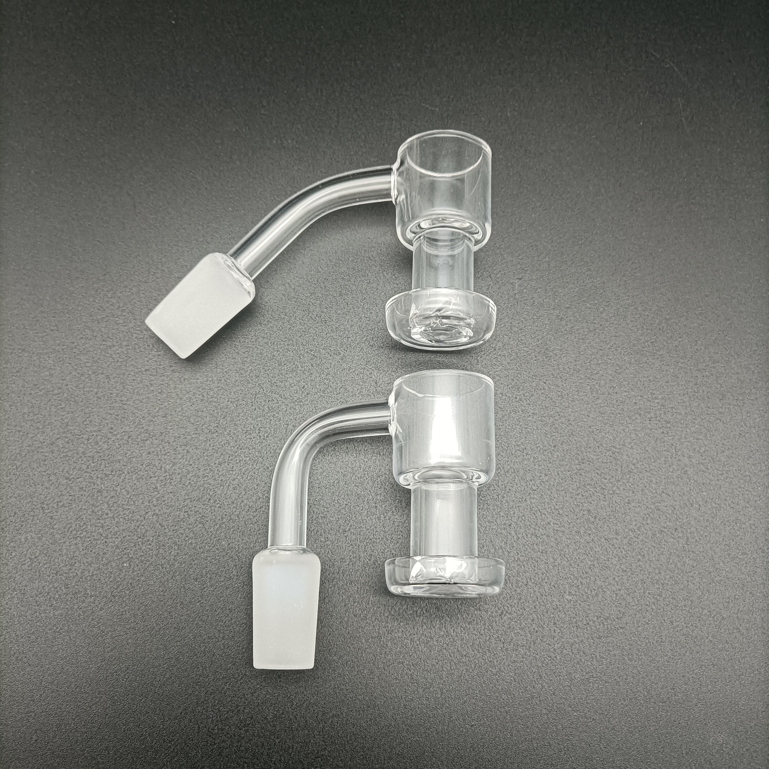 

OD22mm Terp Slurper Quartz Banger Nail 45 90 degrees Thick Smoking Bangers 10mm 14mm Male frosted Joint Bowl For Glass Bong
