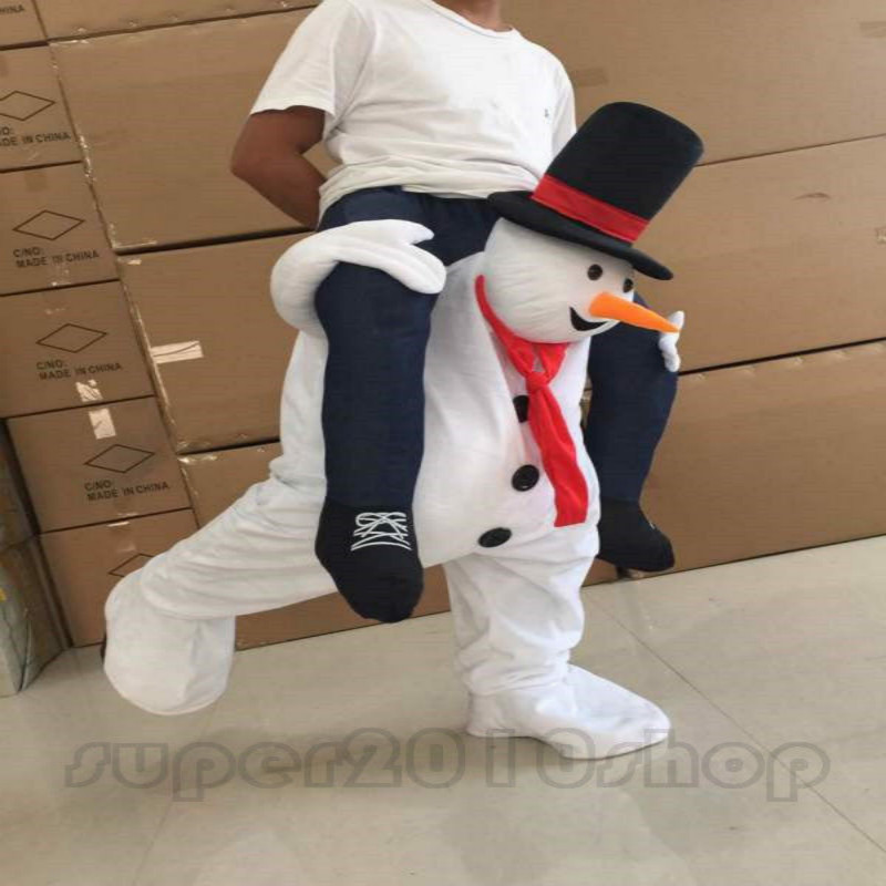Costumes de mascotte Nouveaux costumes de parade Bonhomme de neige Costume de mascotte Costumes Party Game Dress Outfits Vêtements Publicité Carn