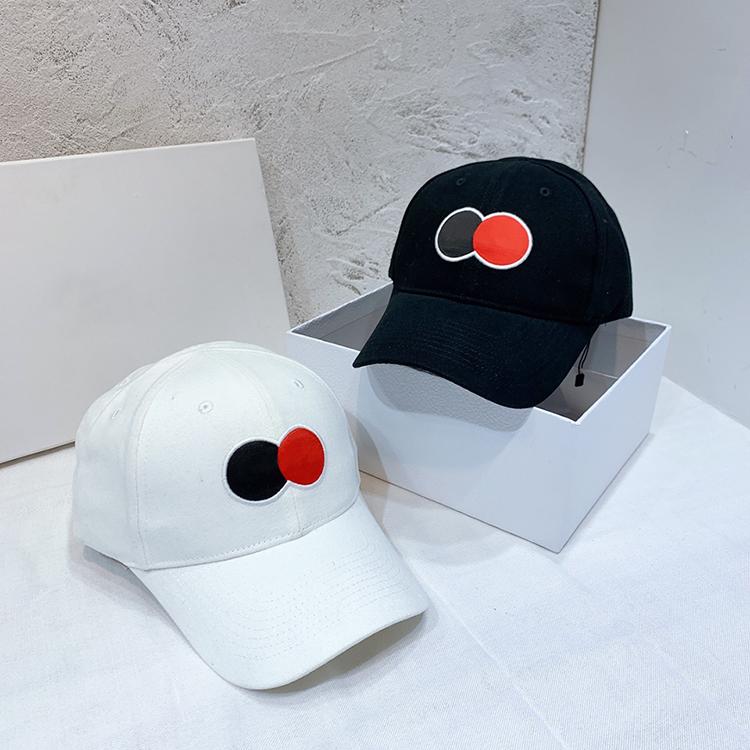

Top quality baseball caps cotton classic letter Ball caps summer Visor women sun hats outdoor adjustable men and women's Snap back Cap, Black