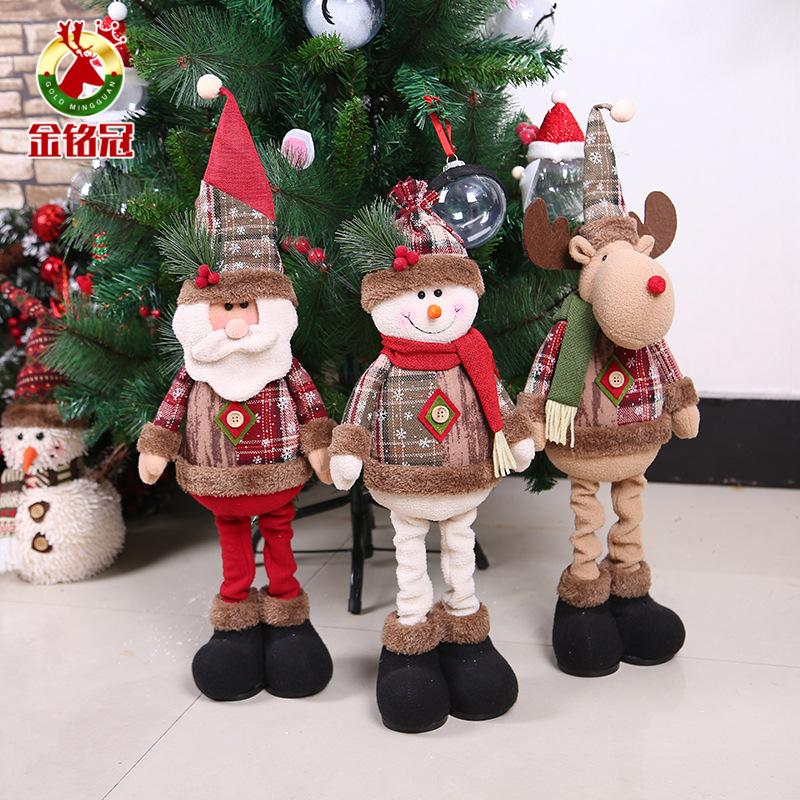 

Christmas Decorations Doll Dwarf Cute Gnome Tree For Home Year 2022 Shop Window Ornament Xmas Kids Gift Toy