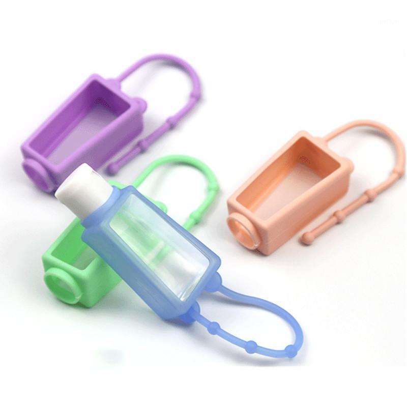 

Storage Bottles & Jars Travel Safe Hand Gel Holder Split 30ML Silicone Cute Mini Sanitizer Portable Hangable No Clean Squeeze Empty Bottle