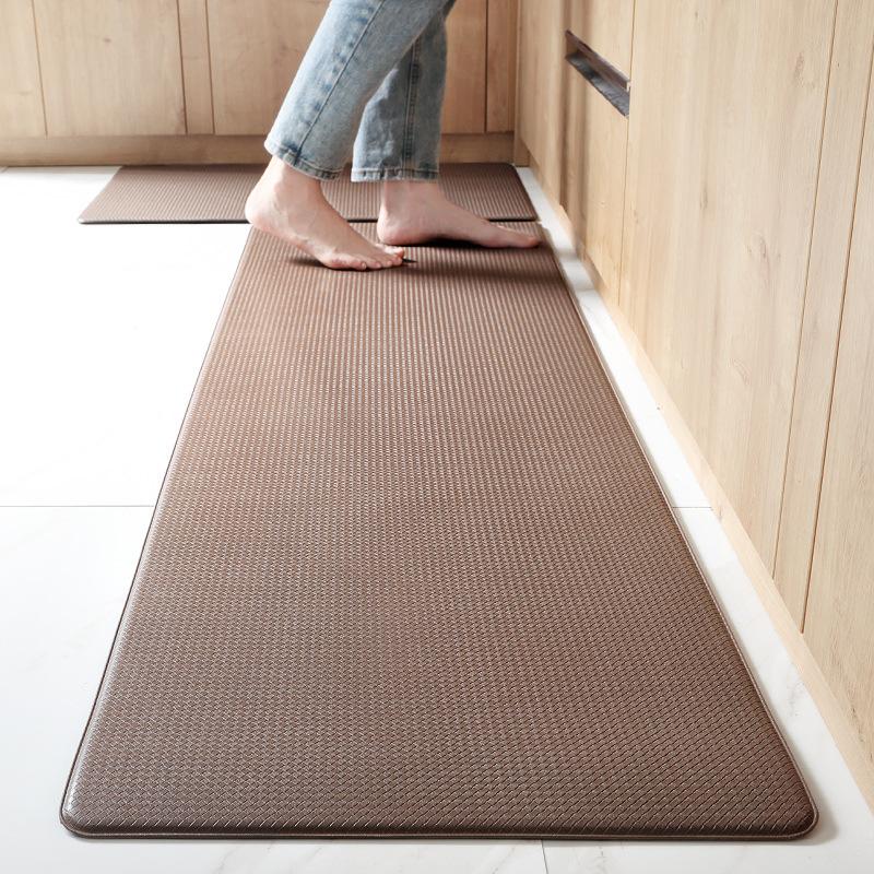 

Carpets Kitchen Mats Rectangle Foot Rug Doorway Thicken Soft Carpet PU Non-Slip Oil-Proof Dirt-Resistant Balcony Corridor Aisle