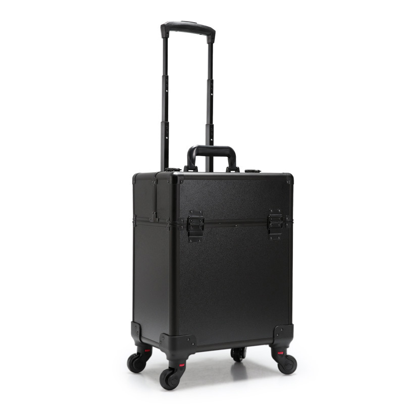 

Case luggage profession suitcase for makeup Trolley Box Nails Beauty Woman travel Cosmetic Bag Wheels