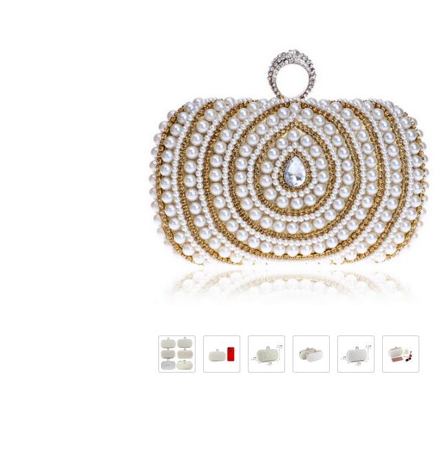 

2021 Beaded Diamonds Evening Bags Vintage Embroidery Small Pearl Day Clutch Shoulder Handbags Rhinestones Purse, Not sell alone(need buy bag)