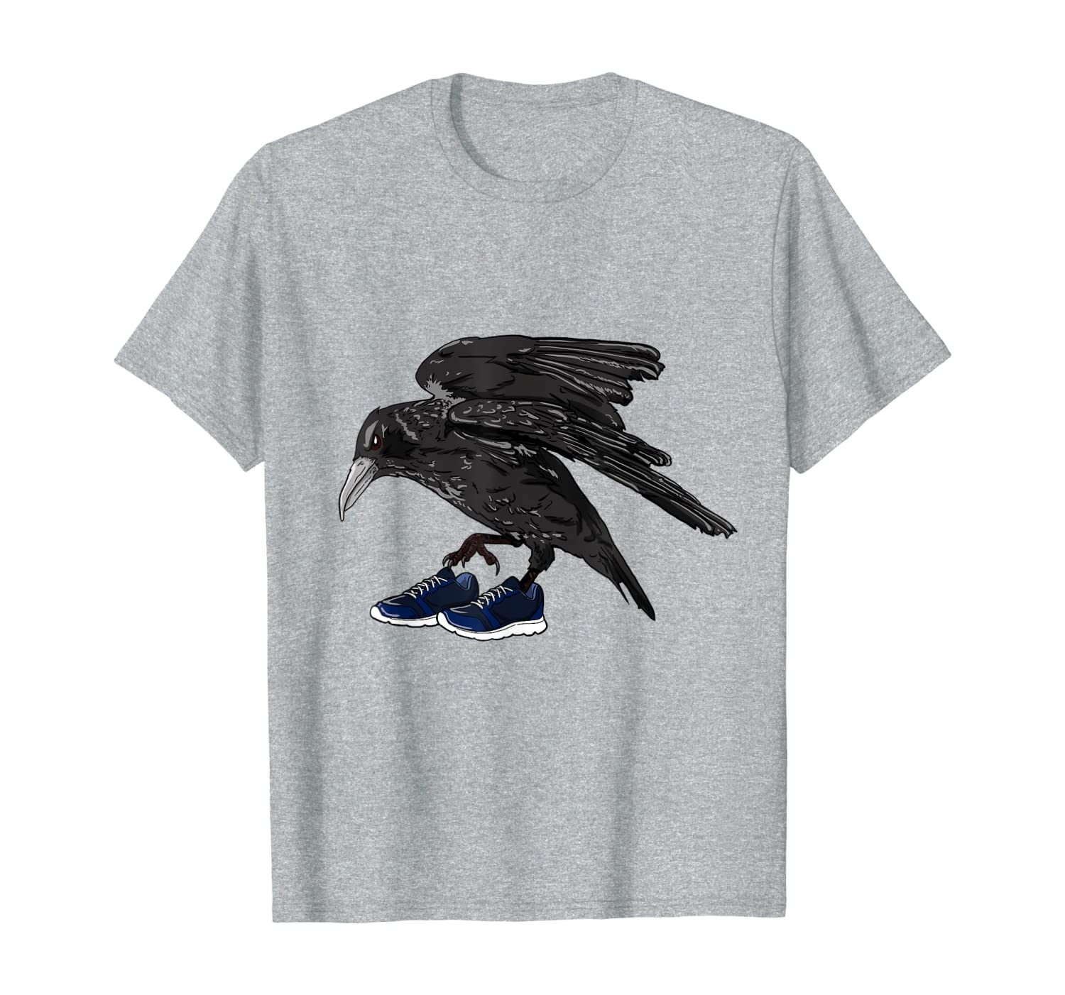 Funny Crow Raven like Shoes Gift for Animals in Shoes Fans T-Shirt-image-703287739