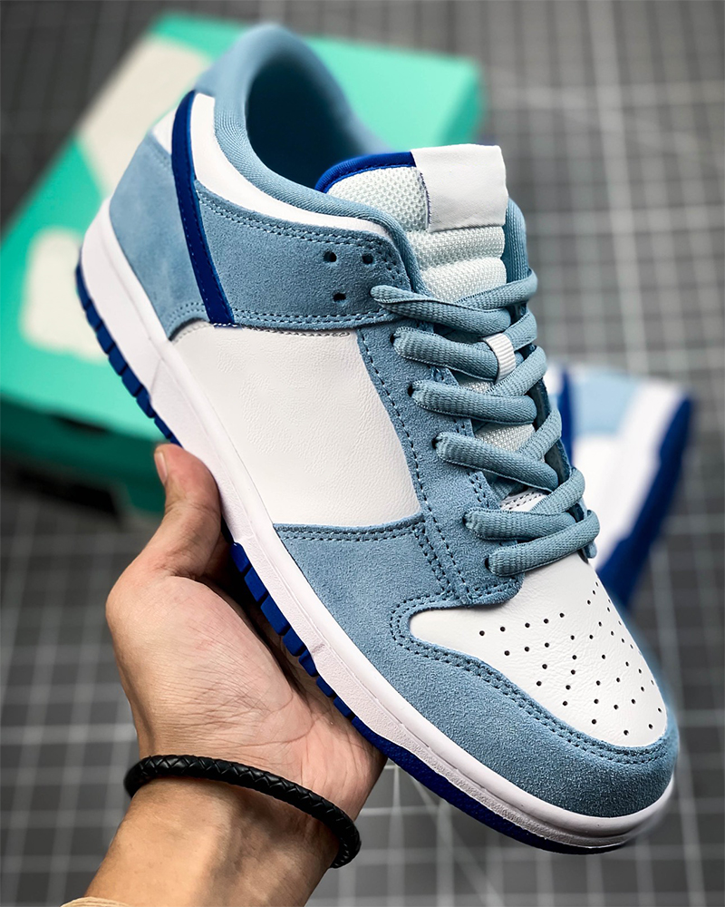 

2021 Authentic Top quality low dunks running shoes SB Chunky Dunky Men's and women's White Light Dark Blue Kentucky DUNK outdoors fallow sports sneakers with box, #1