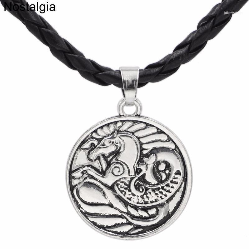 

Chains Nostalgia Animal Seahorse Amulet Necklaces Pendants Spiritual Wicca Tribal Gothic Jewelry1