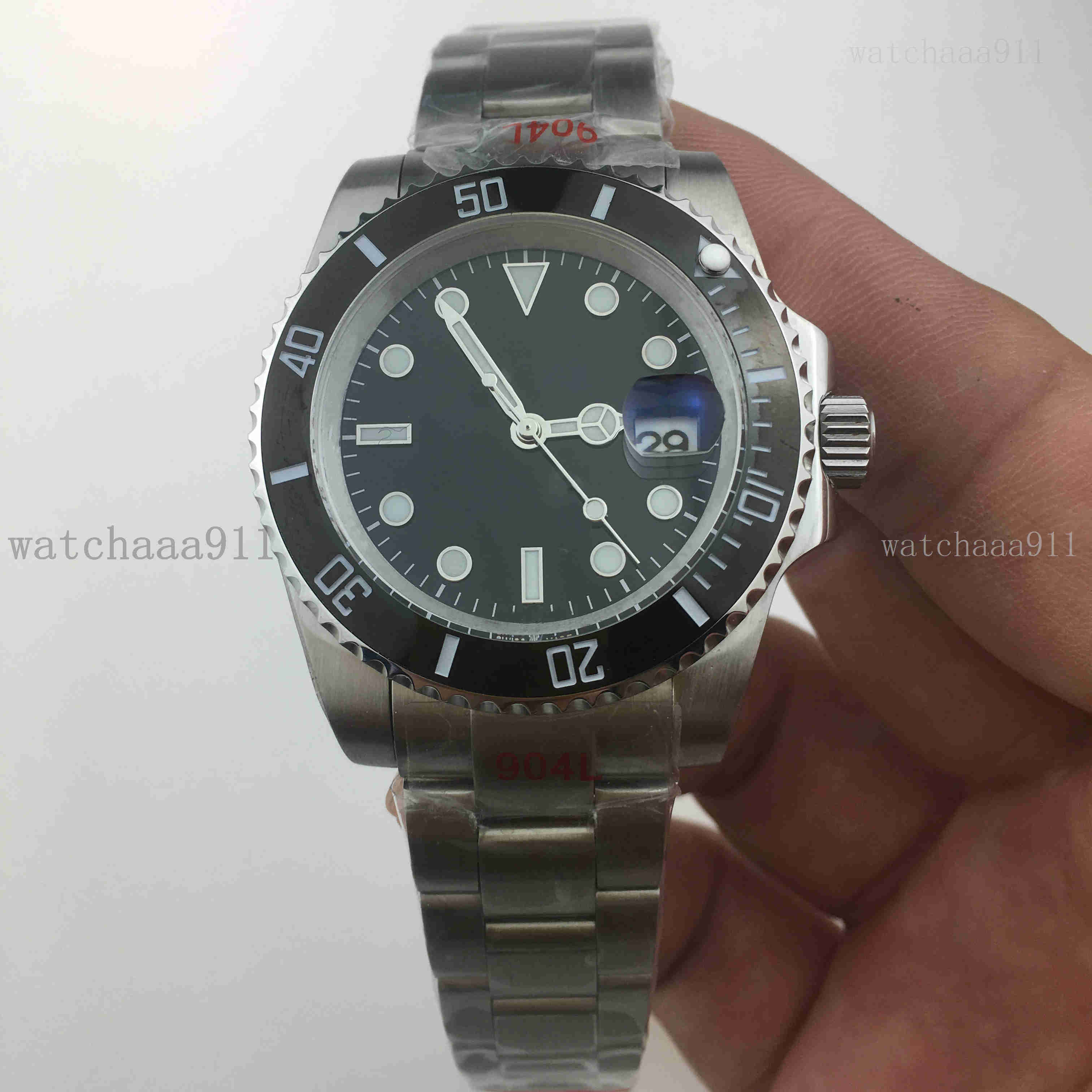 

U1 Top AAA Men's Luxury Mechanical Watch, Waterproof Design, Glow-in-the-dark 40mm Dial, Boutique steel Strap watches, Box