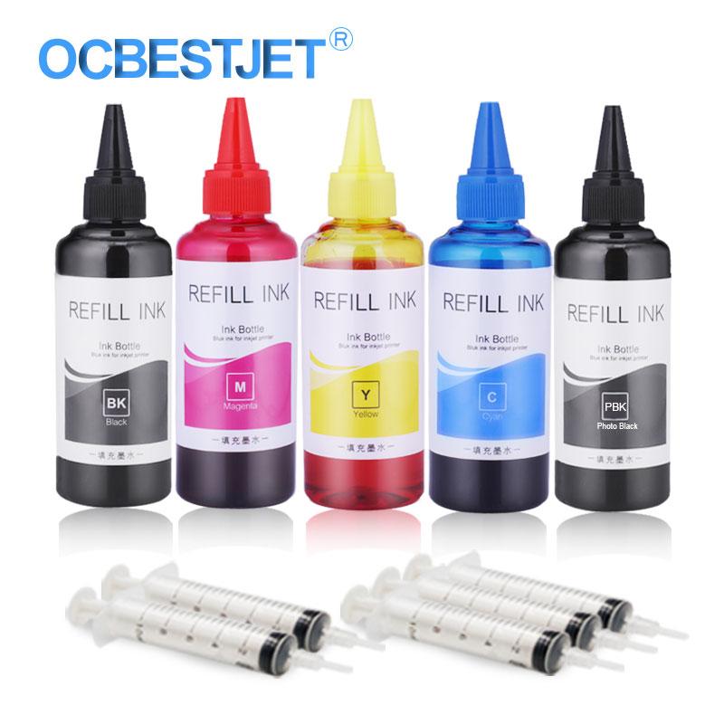 

Refill Dye Ink Kit For CANON PGI 520 521 PIXMA IP3600 IP4600 IP4700 MP540 MP550 MP560 MP620 MP630 MP640 MX860 MX870 Kits