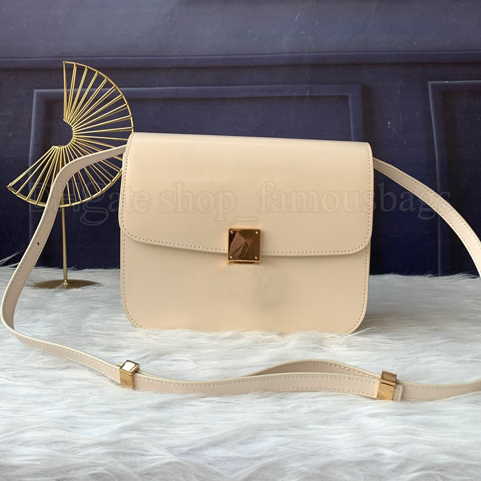 

Women S Designers Bags 2021 high quality Plain Genuine Leather small Fashion Shoulder Cross Body luxury handbags crossbody box bag