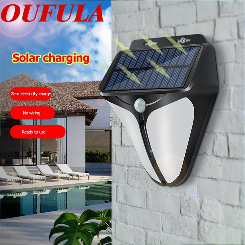 

Solar Wall Light Intelligent Controls Body Sensor Eagle Eye Villa Garden Outdoor Lamps