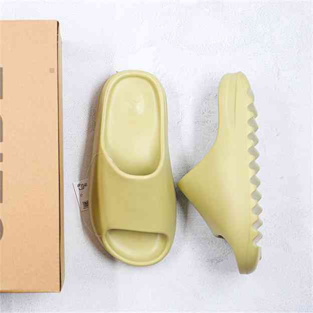 

yeesy slide bone black green fashion sports slippers white khaki men women indoor outdoor sandal basketball shoes football sneakers size 35-