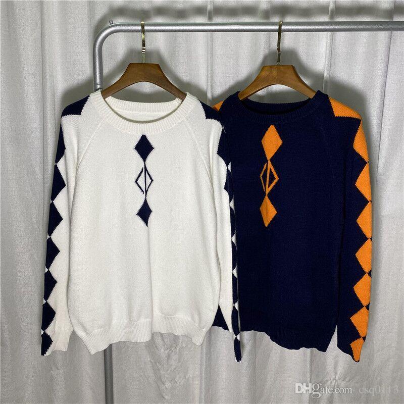 

2021 Sweatshirt Color Matching Vintage O-Neck Long Sleeve Street Pullover Sweatshirts Fashion Spring Autumn Sweater Shirt s-xxl, White