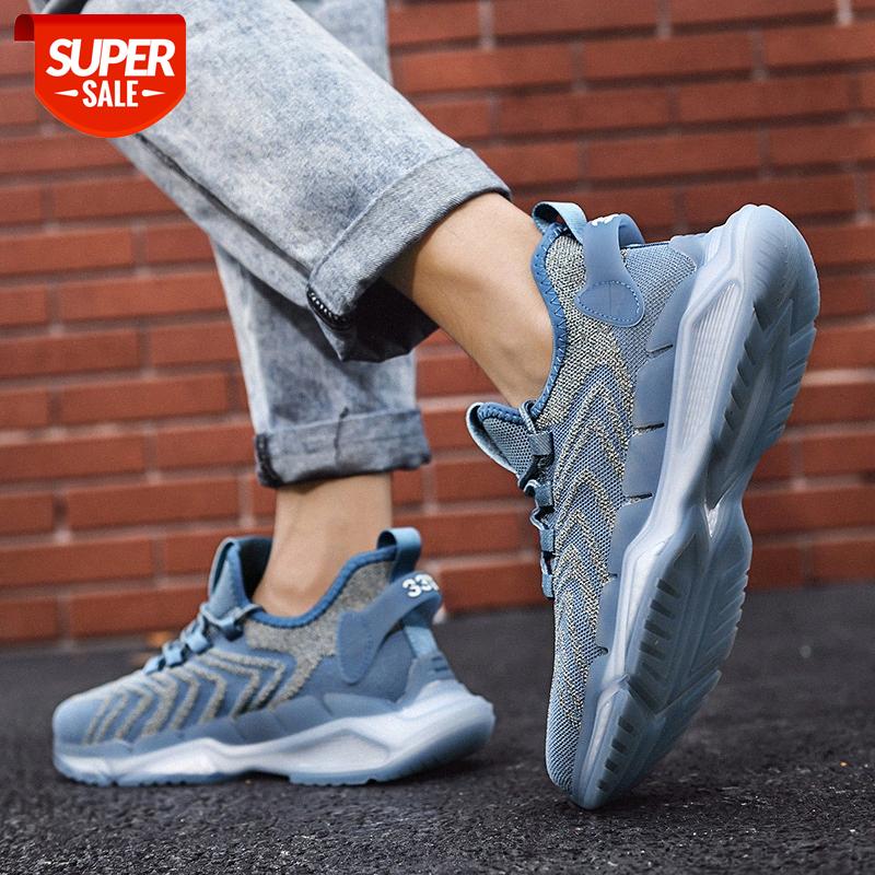 

summer plus size men's shoes korean fashion trend old lightweight breathable mesh casual sports #298j