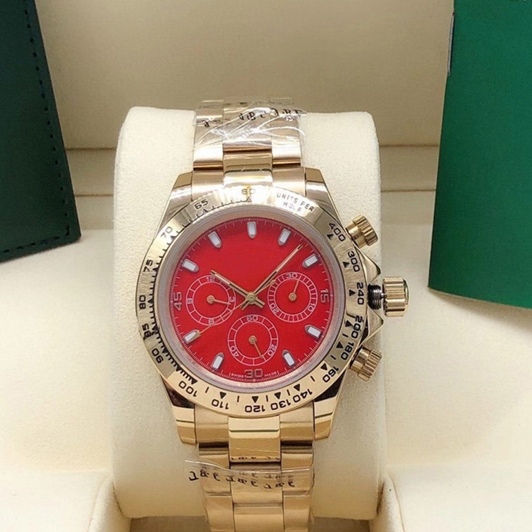 

The latest production of full-automatic mechanical wrist watch size 40MM sapphire mirror gold watchband waterproof function men like gift