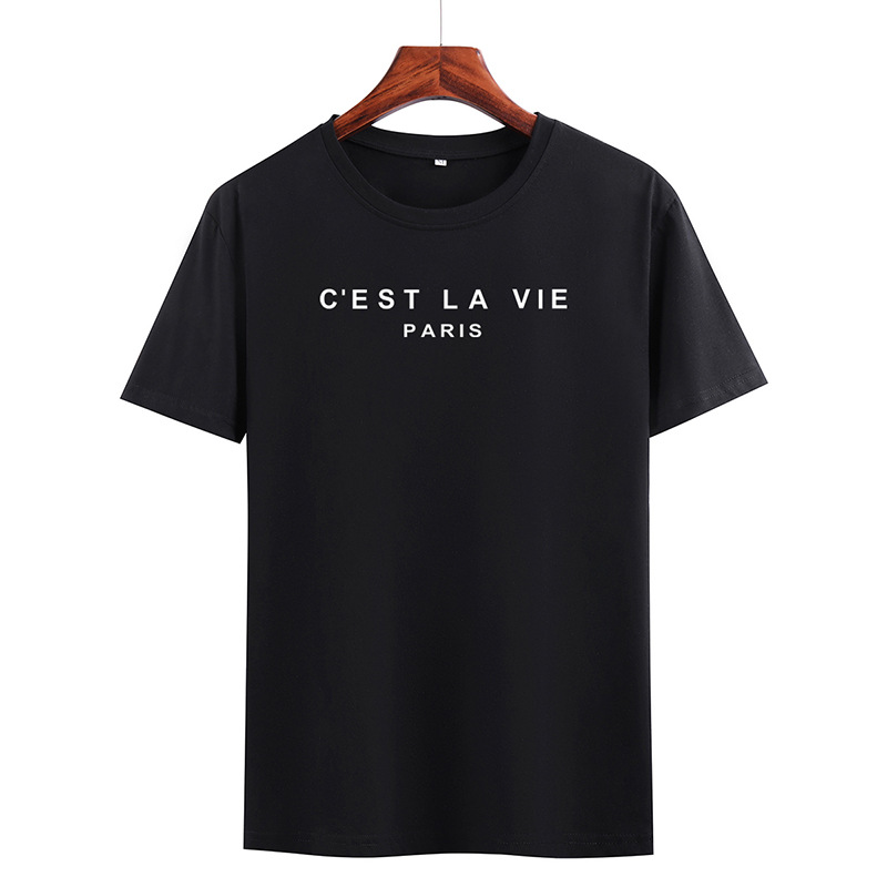 

Summer Men T-shirt Casual Short Sleeve Men Fashion Tshirt Hip Hop Male Tee Tops Streetwear O-neck, Black1
