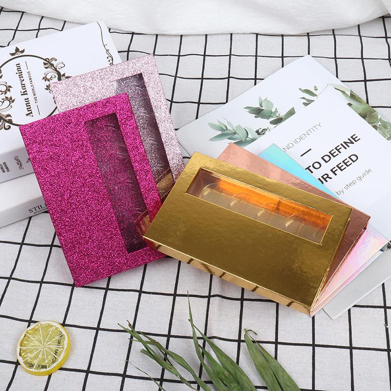 

False Eyelashes 5 Pairs Lash Book 3D Natural Long Hair Lashes Bulk Empty Wholesale